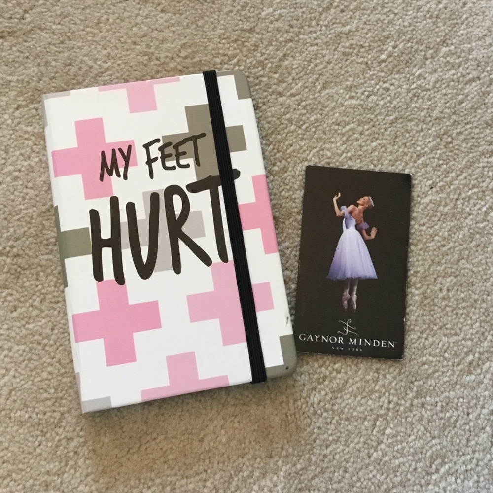 Dancer Notebook and Magnet